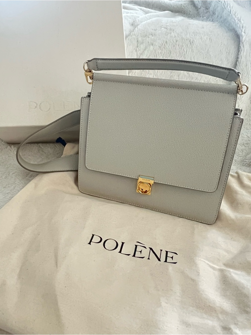 Polène Numero Sept in Chalk